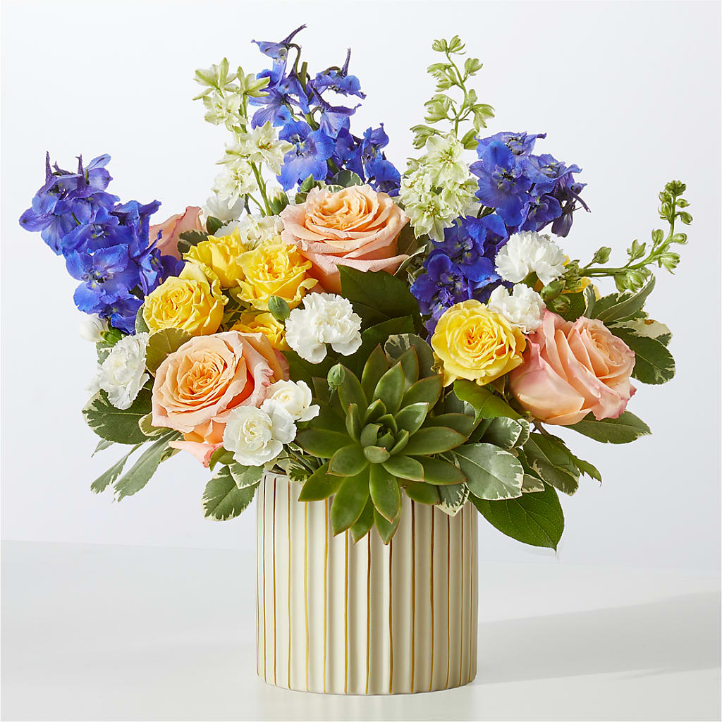 Cobalt Reverie Bouquet – AIMEE'S FLOWERS, San Diego CA
