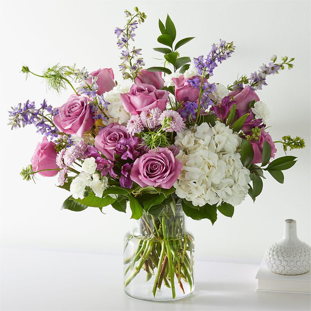 Violet Caress Bouquet – AIMEE'S FLOWERS, San Diego CA