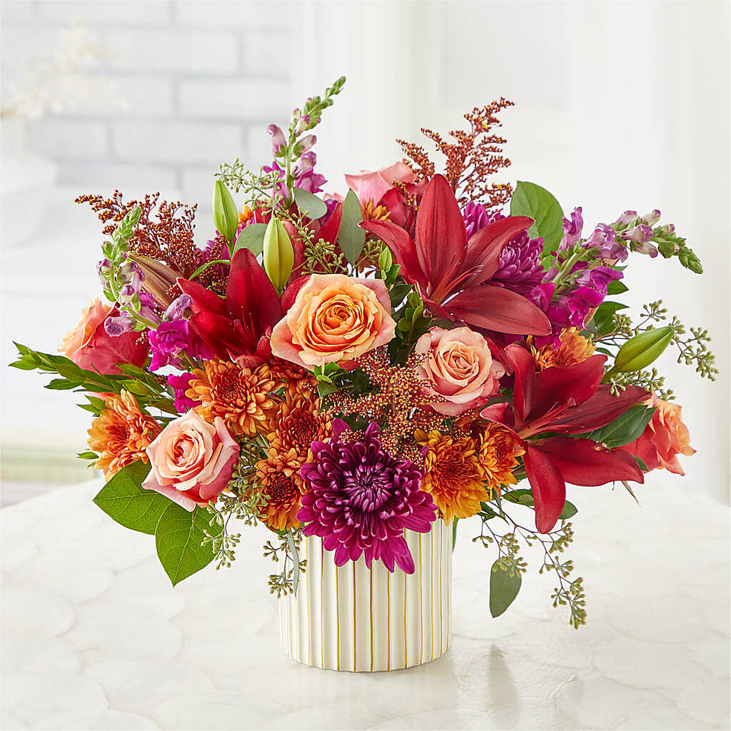 Burgundy Landscape Bouquet – AIMEE'S FLOWERS, San Diego CA