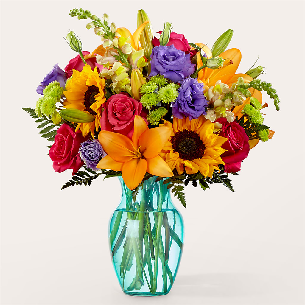 Double Rainbow Bouquet – AIMEE'S FLOWERS, San Diego CA