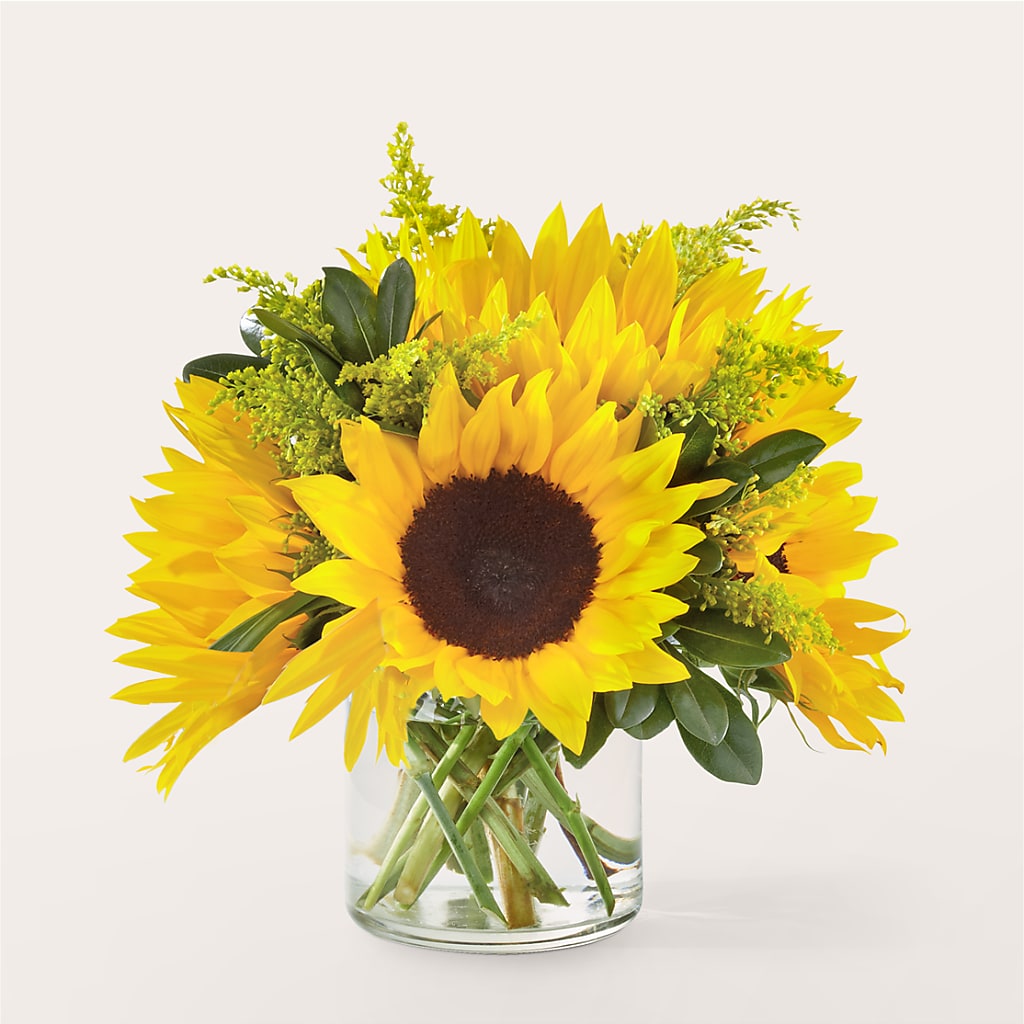 Beaming Sunflower Bouquet – AIMEE'S FLOWERS, San Diego CA