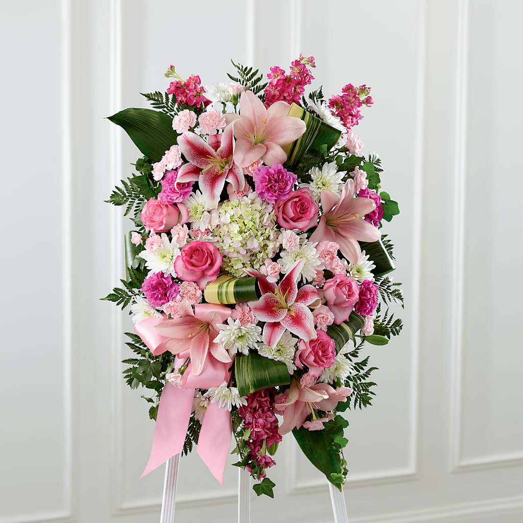 Comforting Standing Spray – AIMEE'S FLOWERS, San Diego CA