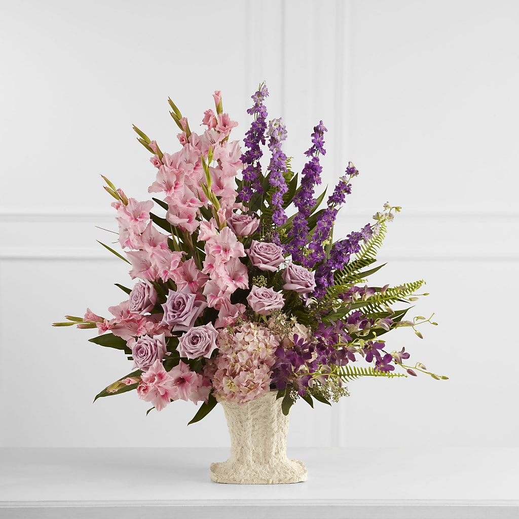 Flowing Garden Arrangement – AIMEE'S FLOWERS, San Diego CA