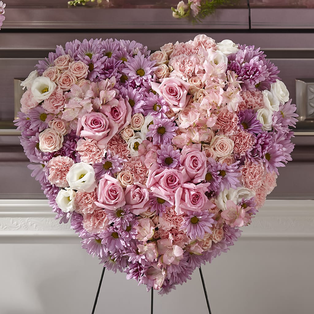 Heaven's Light Heart – AIMEE'S FLOWERS, San Diego CA