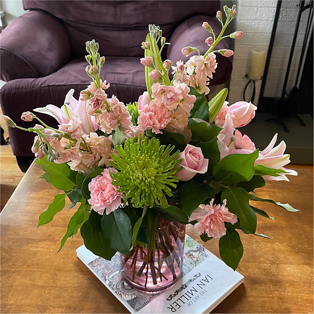 Pretty in Pink Bouquet – AIMEE'S FLOWERS, San Diego CA