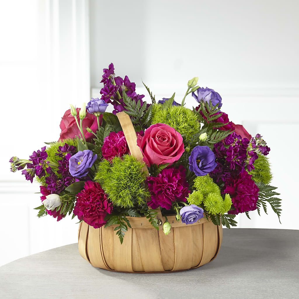 Serene Sanctuary Basket – AIMEE'S FLOWERS, San Diego CA