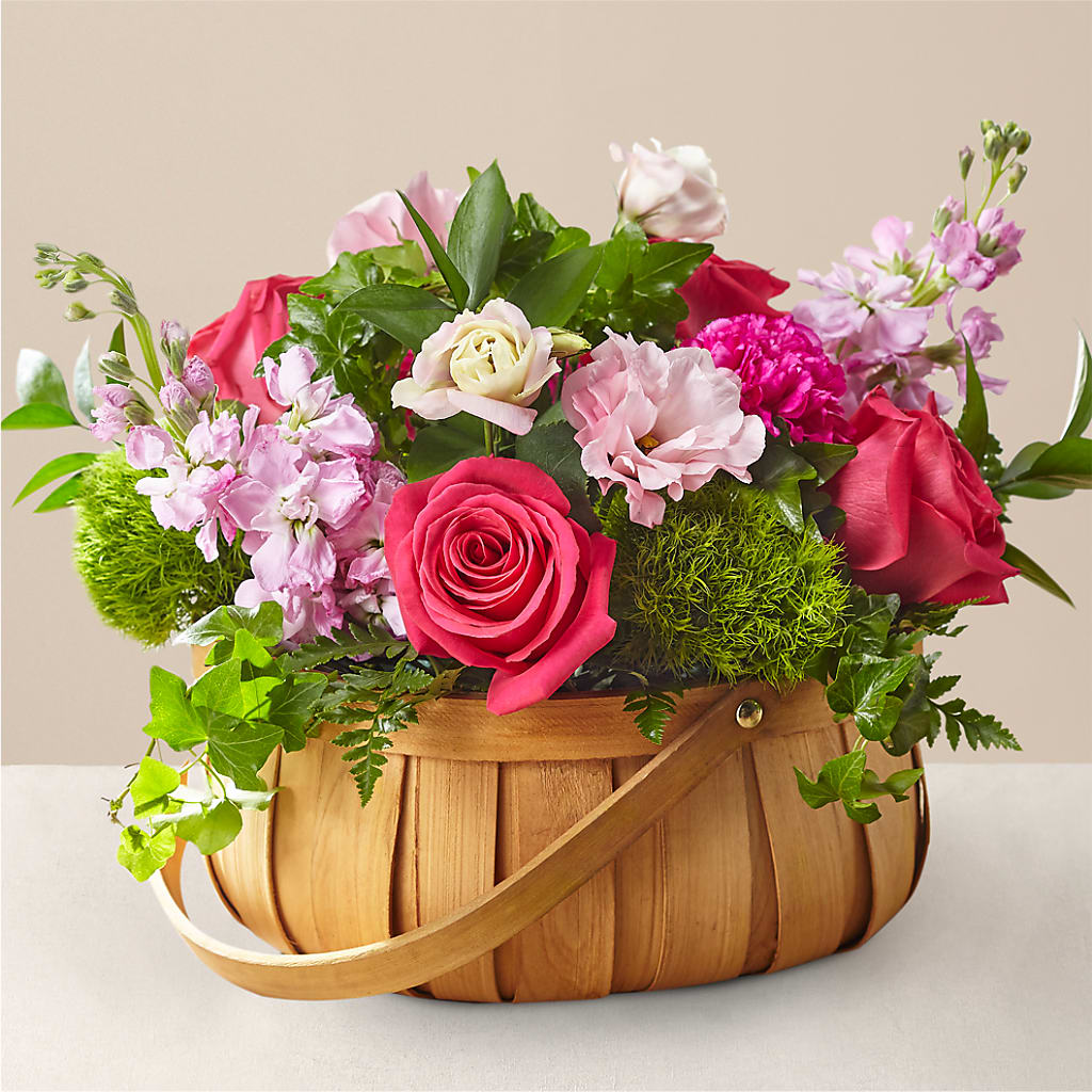 Radiance in Bloom Basket – AIMEE'S FLOWERS, San Diego CA