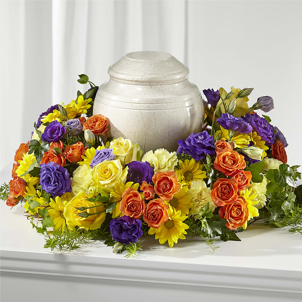 Blossoms of Remembrance Cremation Adornment – AIMEE'S FLOWERS, San Diego CA