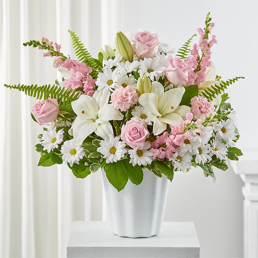 Soft Touch Tabletop Basket – AIMEE'S FLOWERS, San Diego CA