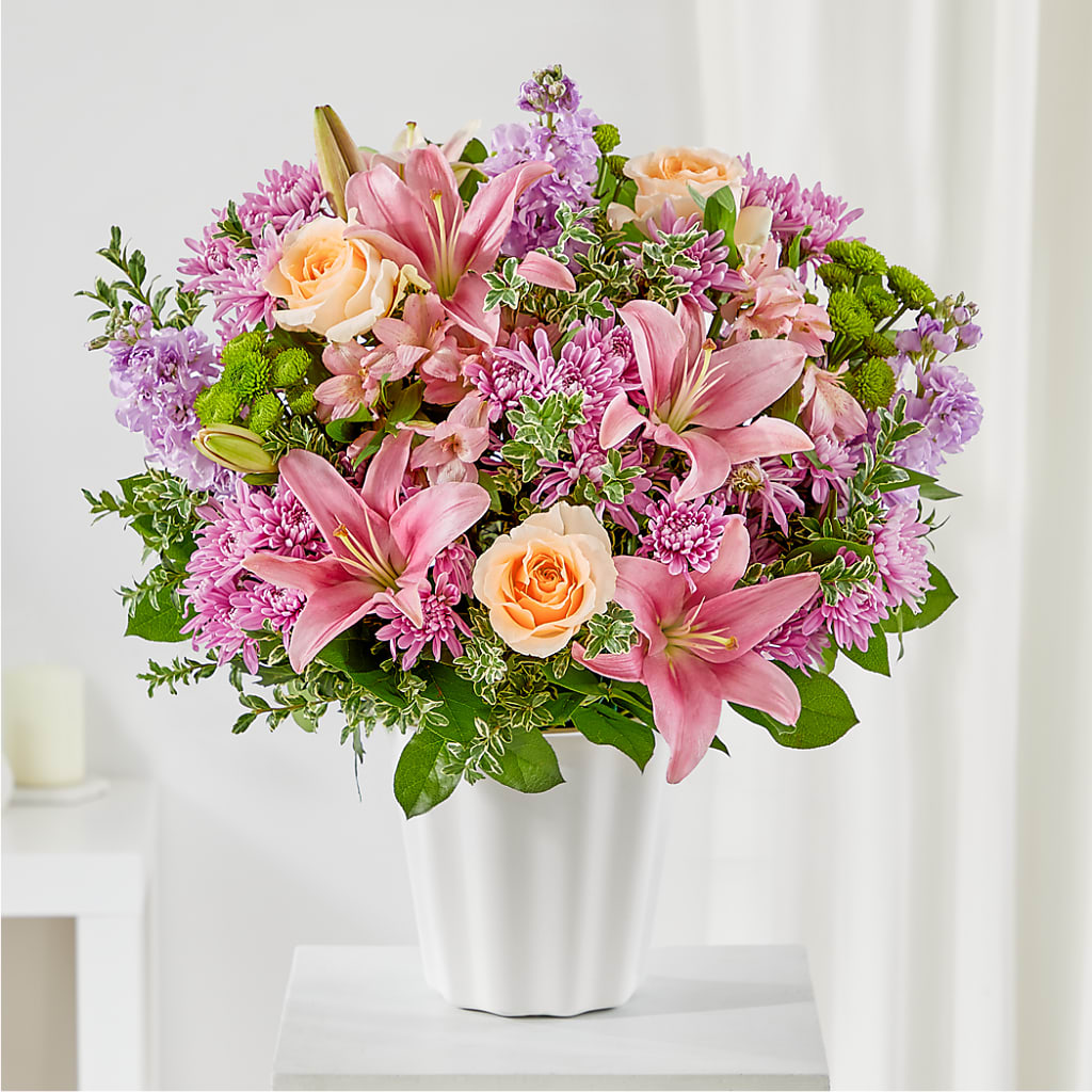 Supportive Embrace Tabletop Basket – AIMEE'S FLOWERS, San Diego CA