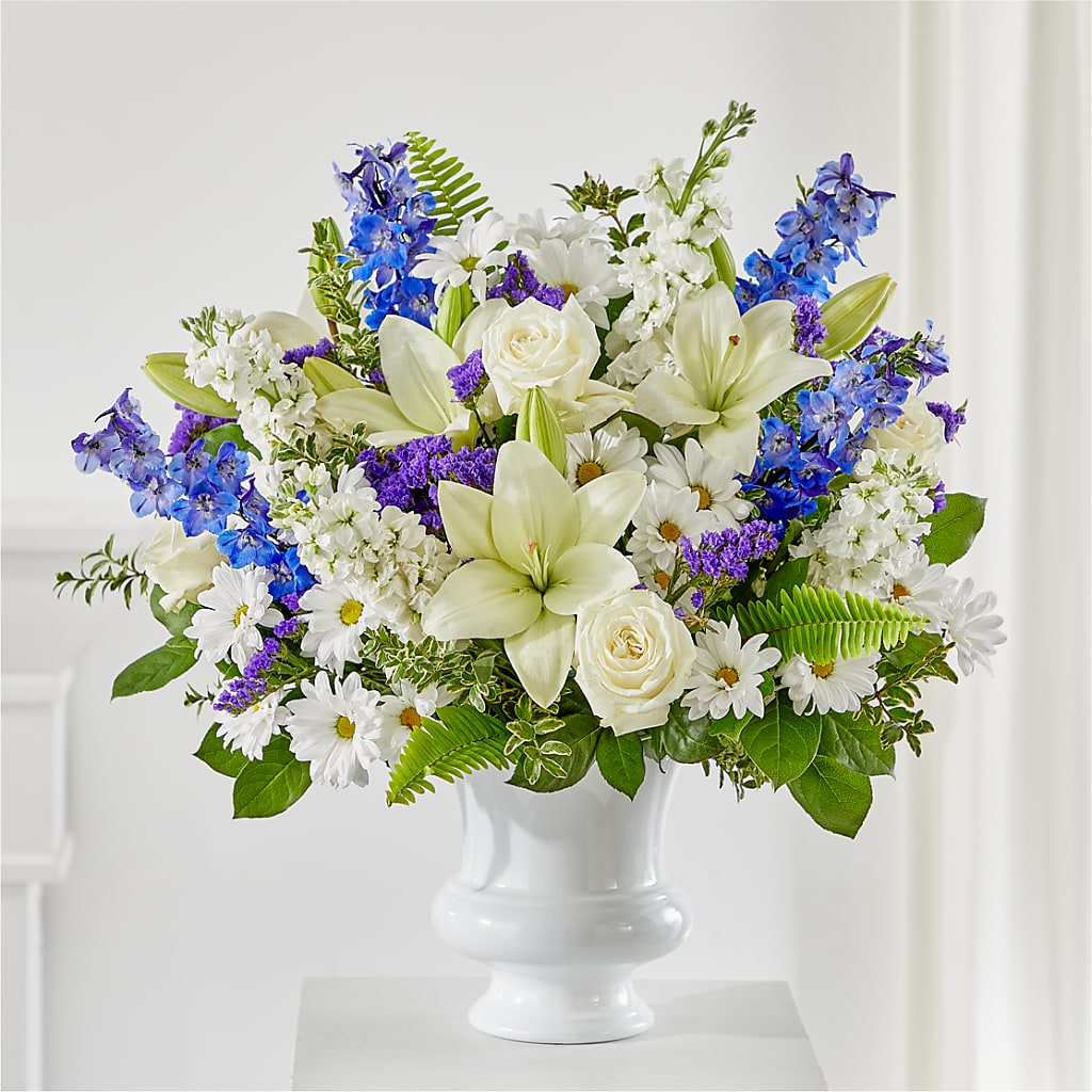 Expressions of Hope Urn Arrangement – AIMEE'S FLOWERS, San Diego CA