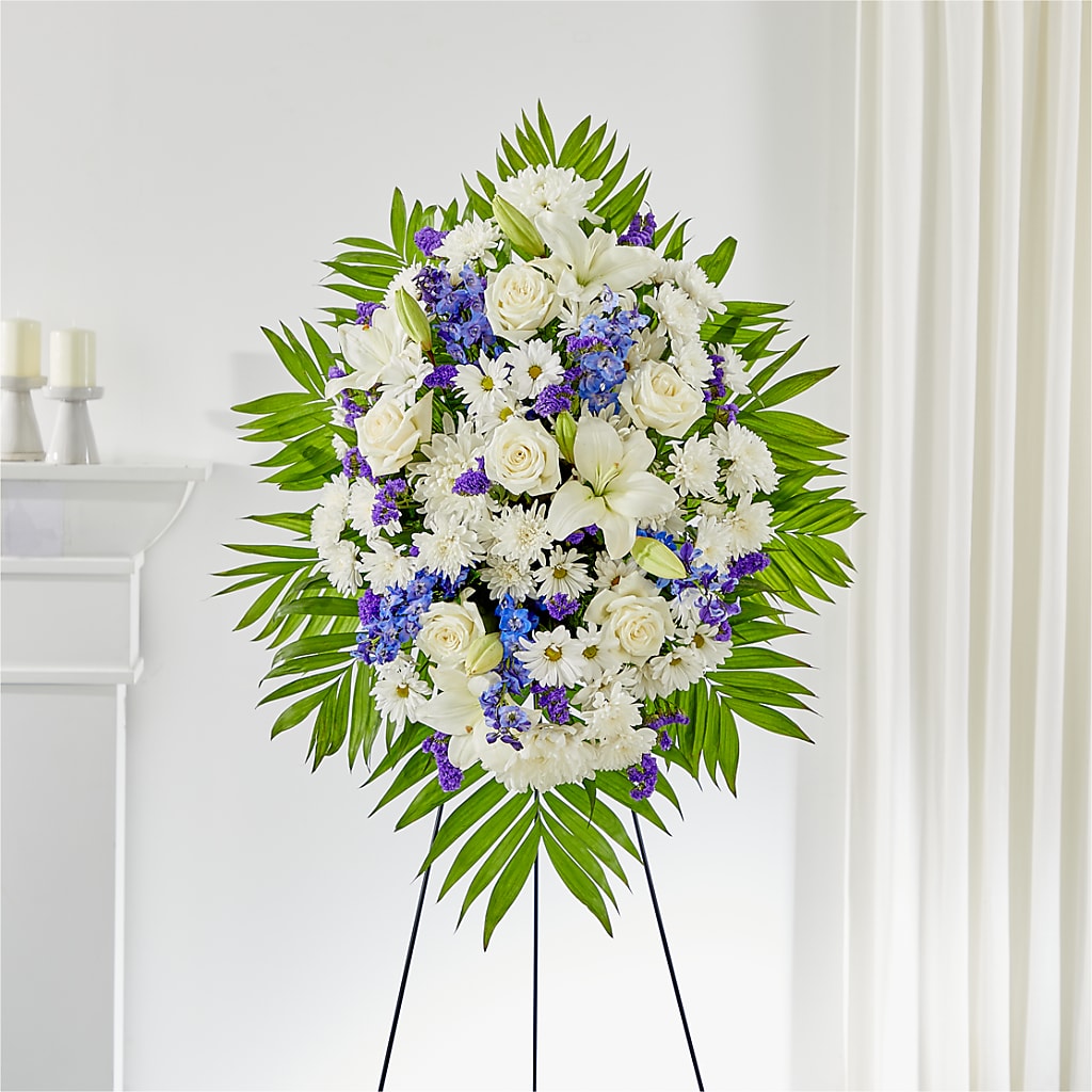 At Rest Standing Spray – AIMEE'S FLOWERS, San Diego CA