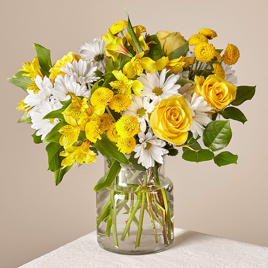 Sunny Sentiments Bouquet – AIMEE'S FLOWERS, San Diego CA