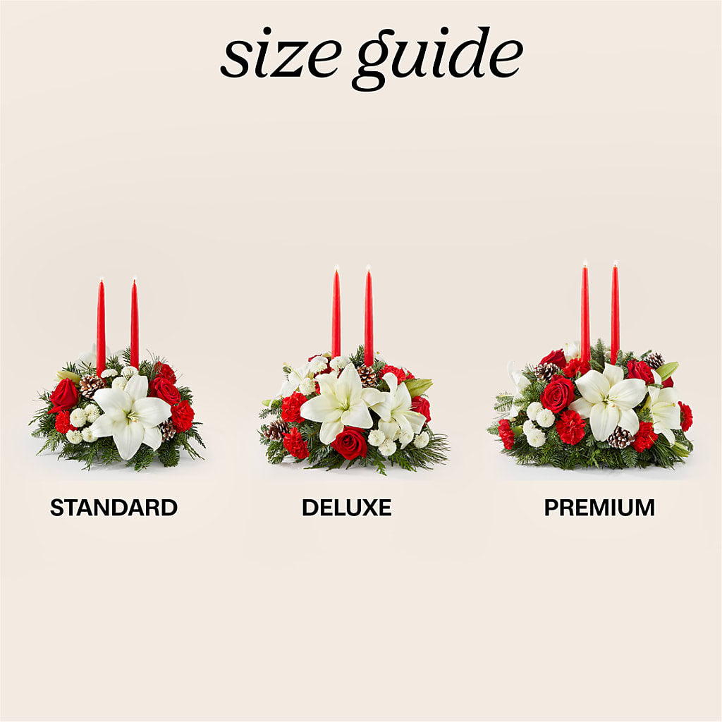 Seasonal Festivities Centerpiece – AIMEE'S FLOWERS, San Diego CA