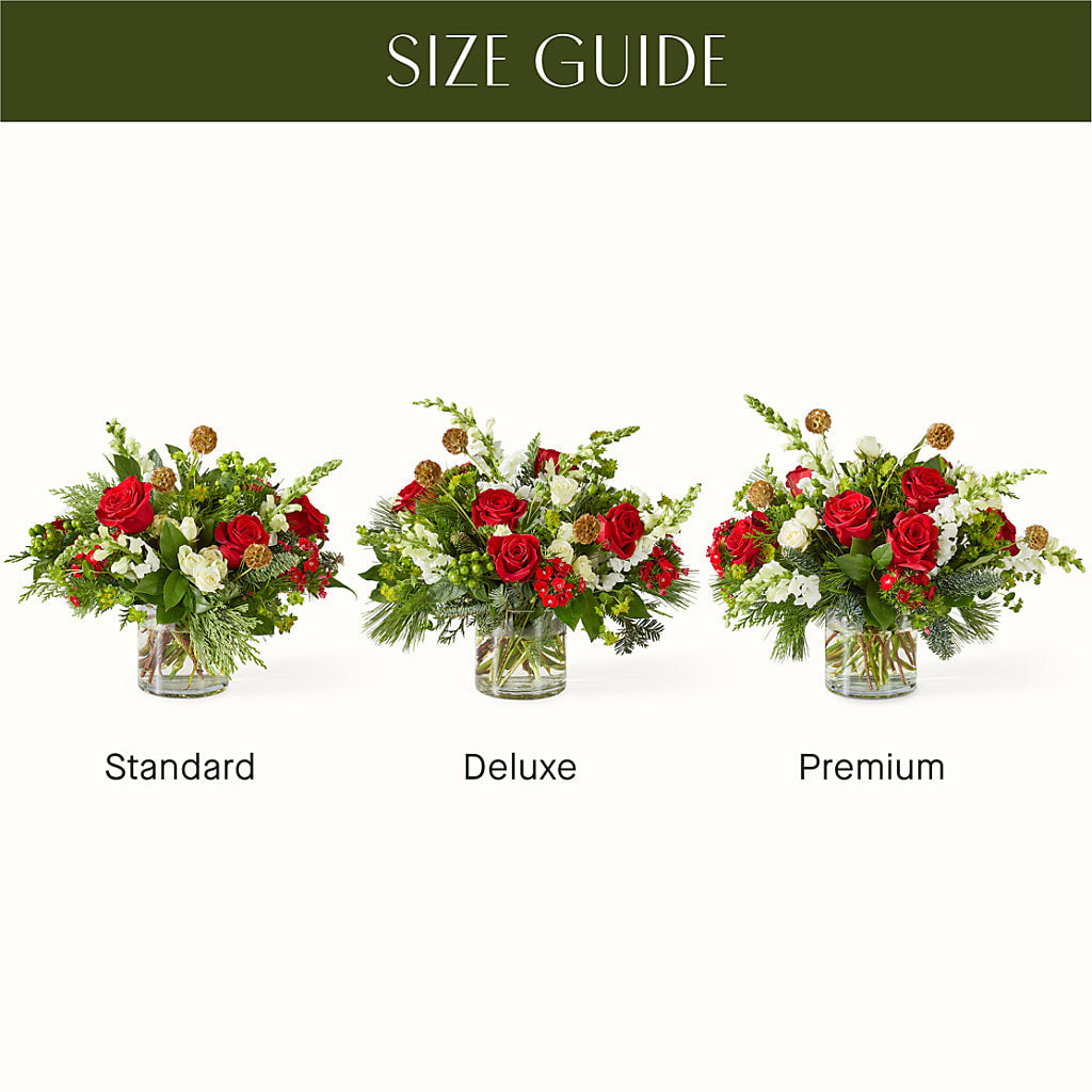 Deck the Halls Bouquet – AIMEE'S FLOWERS, San Diego CA