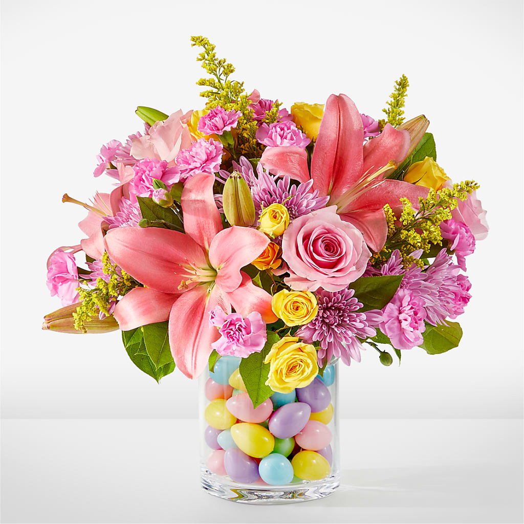Easter Egg Hunt Bouquet – AIMEE'S FLOWERS, San Diego CA