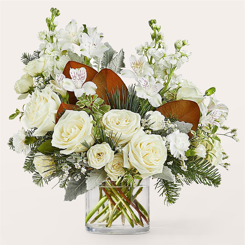 Fresh Snowfall Bouquet – AIMEE'S FLOWERS, San Diego CA