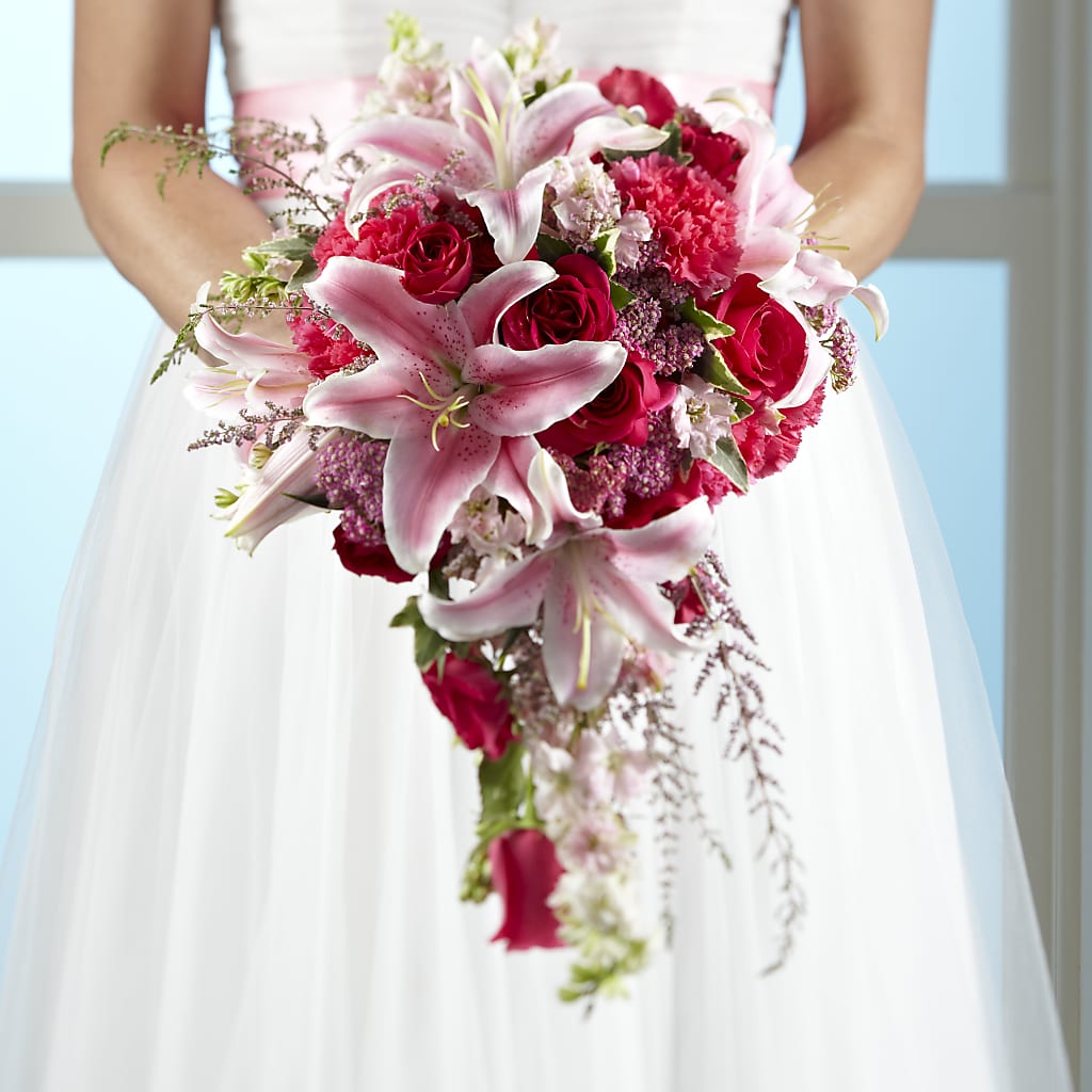 Lily & Rose Bouquet – AIMEE'S FLOWERS, San Diego CA