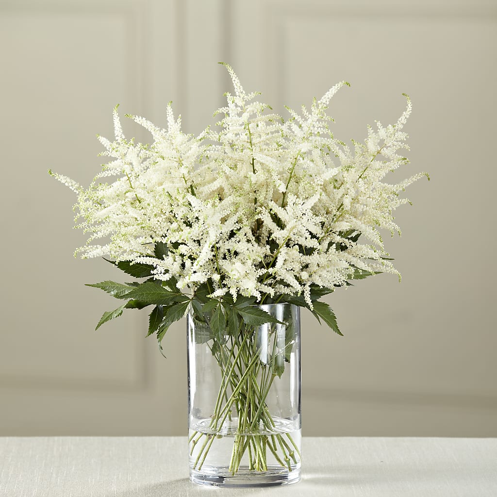 White Astilbe Bouquet – AIMEE'S FLOWERS, San Diego CA