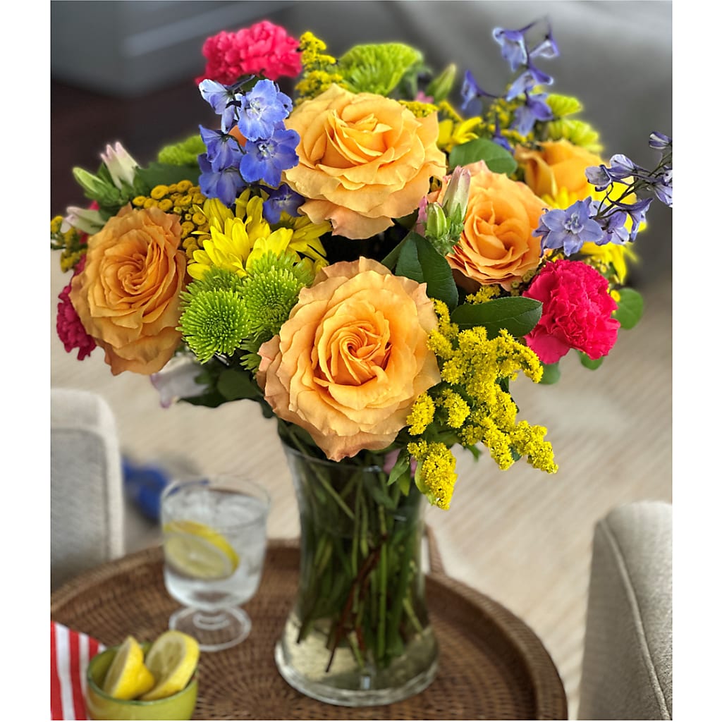 Bold & Bright – A Florist Original – AIMEE'S FLOWERS, San Diego CA