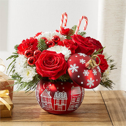 Cheer in the Air Ornament – AIMEE'S FLOWERS, San Diego CA