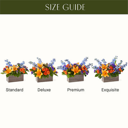 Radiant Citrus Box Bouquet – AIMEE'S FLOWERS, San Diego CA