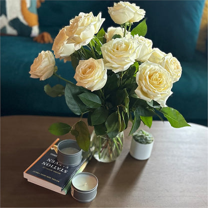 Long Stem Yellow Rose Bouquet – AIMEE'S FLOWERS, San Diego CA