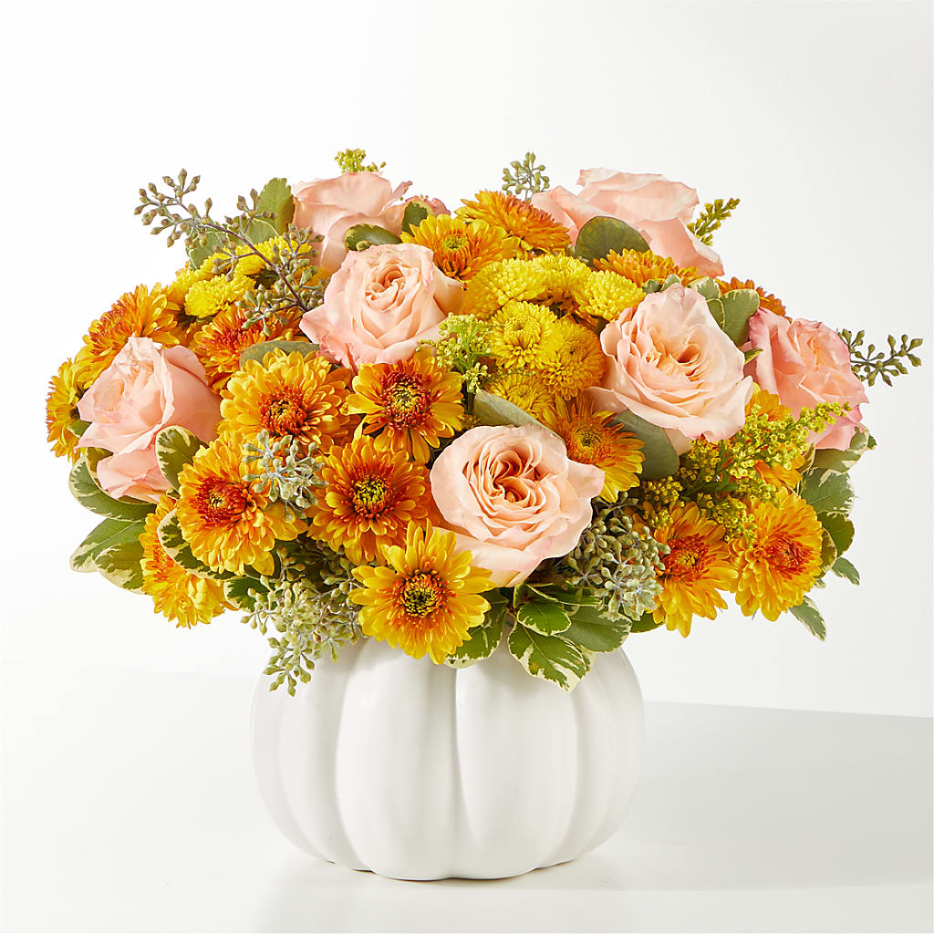 Peachy Pumpkin – AIMEE'S FLOWERS, San Diego CA