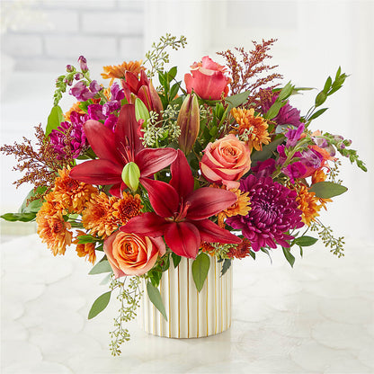 Burgundy Landscape Bouquet – AIMEE'S FLOWERS, San Diego CA
