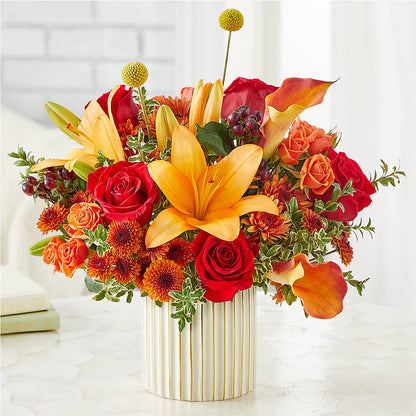 Scarlet Skies Bouquet – AIMEE'S FLOWERS, San Diego CA