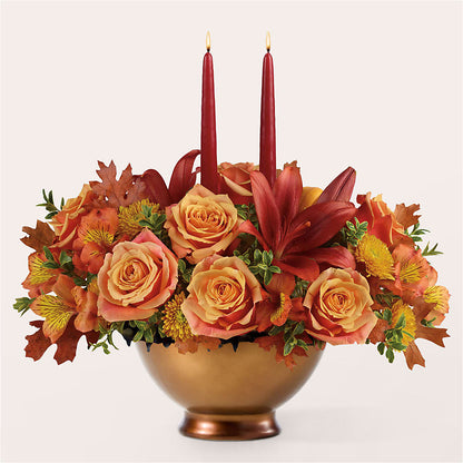 Harvest Table Centerpiece – AIMEE'S FLOWERS, San Diego CA