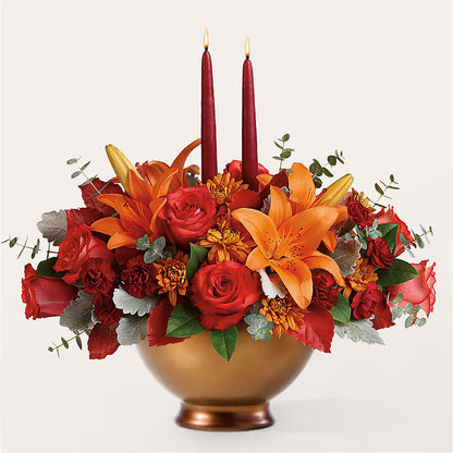 Fruits of Fall Centerpiece – AIMEE'S FLOWERS, San Diego CA