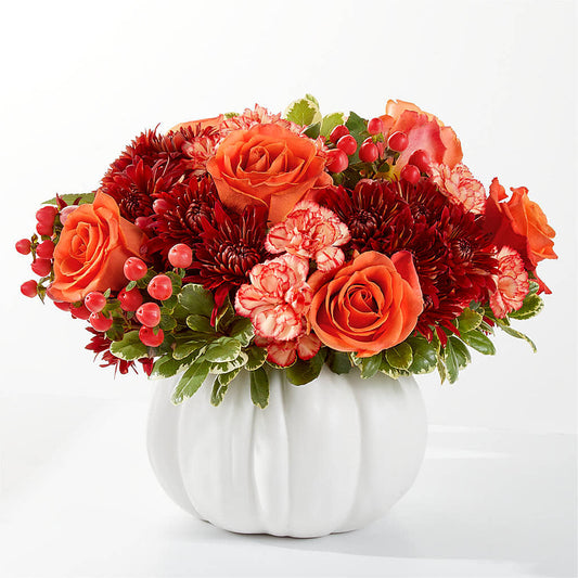 Autumn Air Pumpkin Bouquet – AIMEE'S FLOWERS, San Diego CA