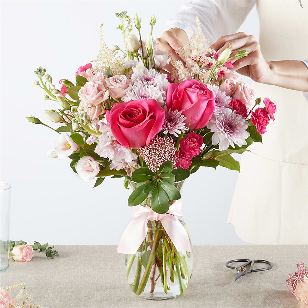 Pink Ribbon - A Florist Original – AIMEE'S FLOWERS, San Diego CA