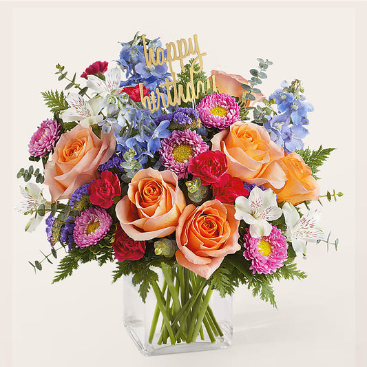 Birthday Bash Bouquet – AIMEE'S FLOWERS, San Diego CA