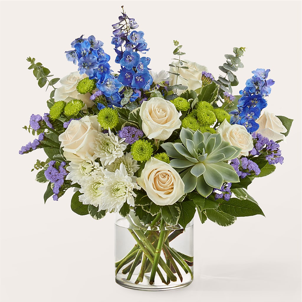 Cerulean Waves Bouquet – AIMEE'S FLOWERS, San Diego CA