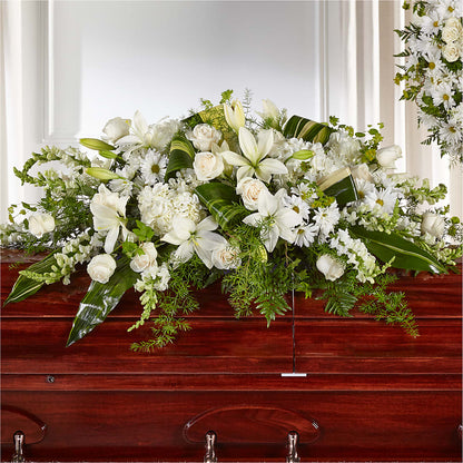 Abundance Casket Spray – AIMEE'S FLOWERS, San Diego CA