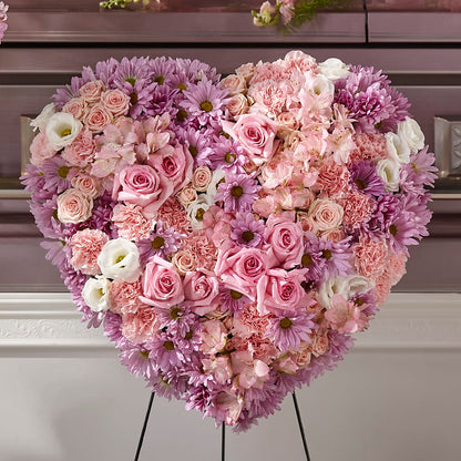 Heaven's Light Heart – AIMEE'S FLOWERS, San Diego CA