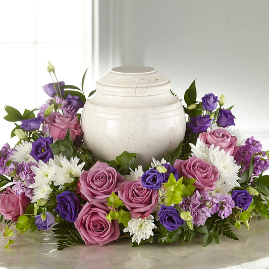 Blooming Sympathy Cremation Adornment – AIMEE'S FLOWERS, San Diego CA