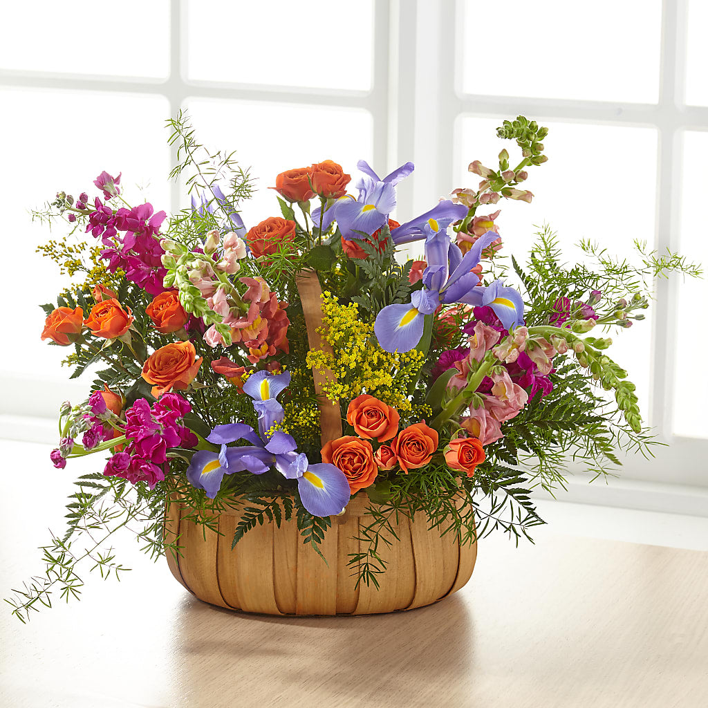 Garden of Life Basket – AIMEE'S FLOWERS, San Diego CA