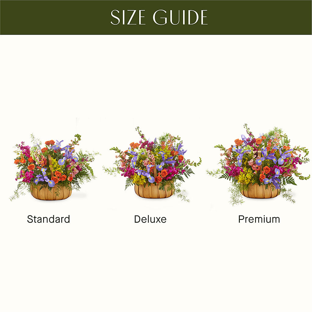 Garden of Life Basket – AIMEE'S FLOWERS, San Diego CA