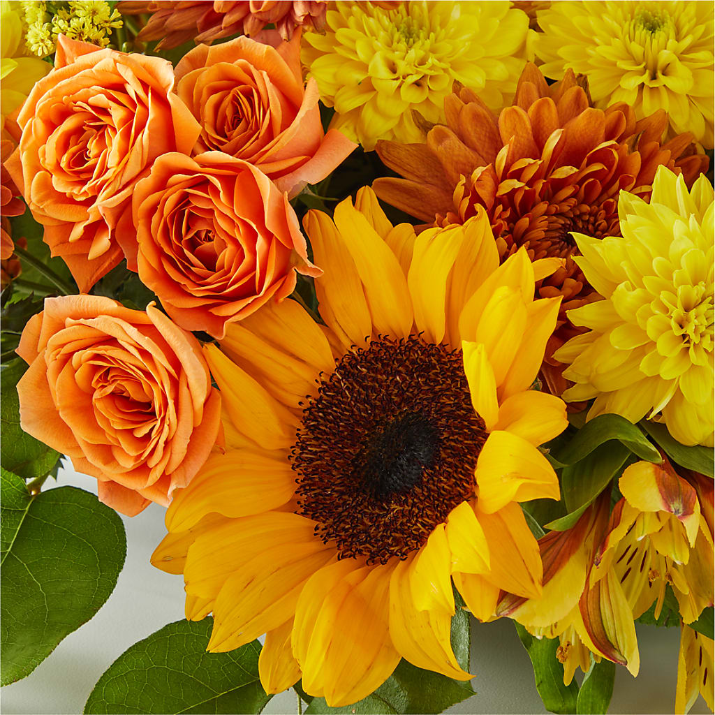 Autumn Harmony Centerpiece – AIMEE'S FLOWERS, San Diego CA