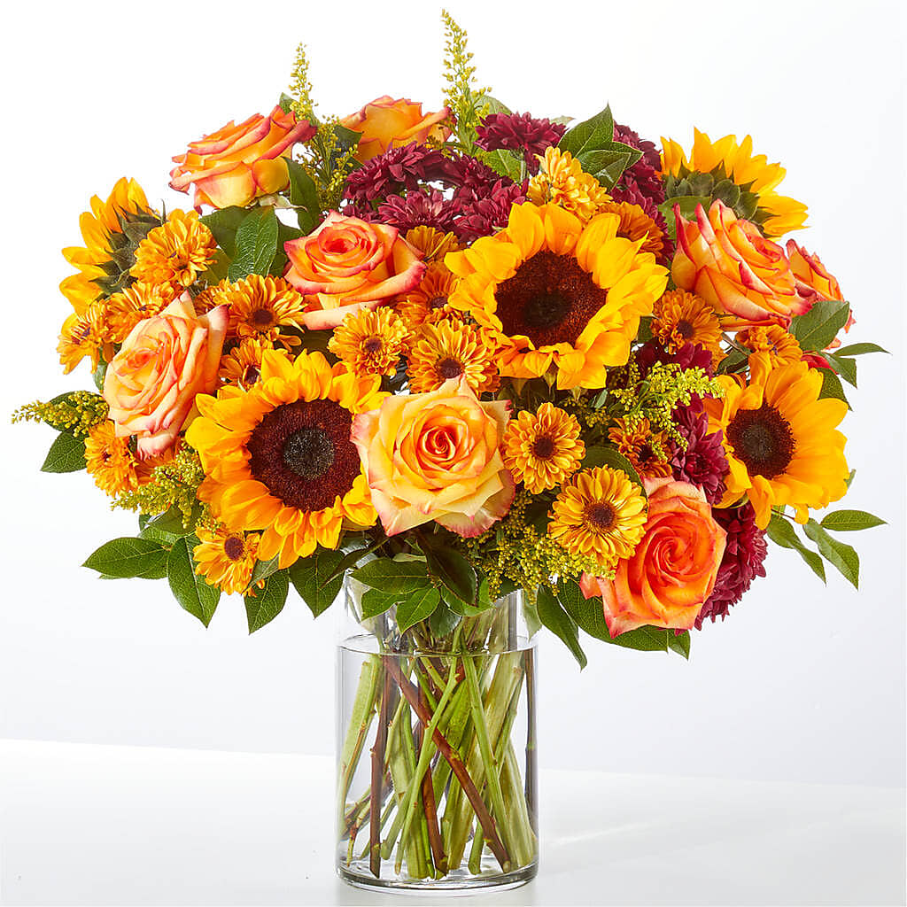 Flannel Scarf Bouquet – AIMEE'S FLOWERS, San Diego CA