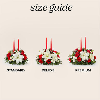 Seasonal Festivities Centerpiece – AIMEE'S FLOWERS, San Diego CA
