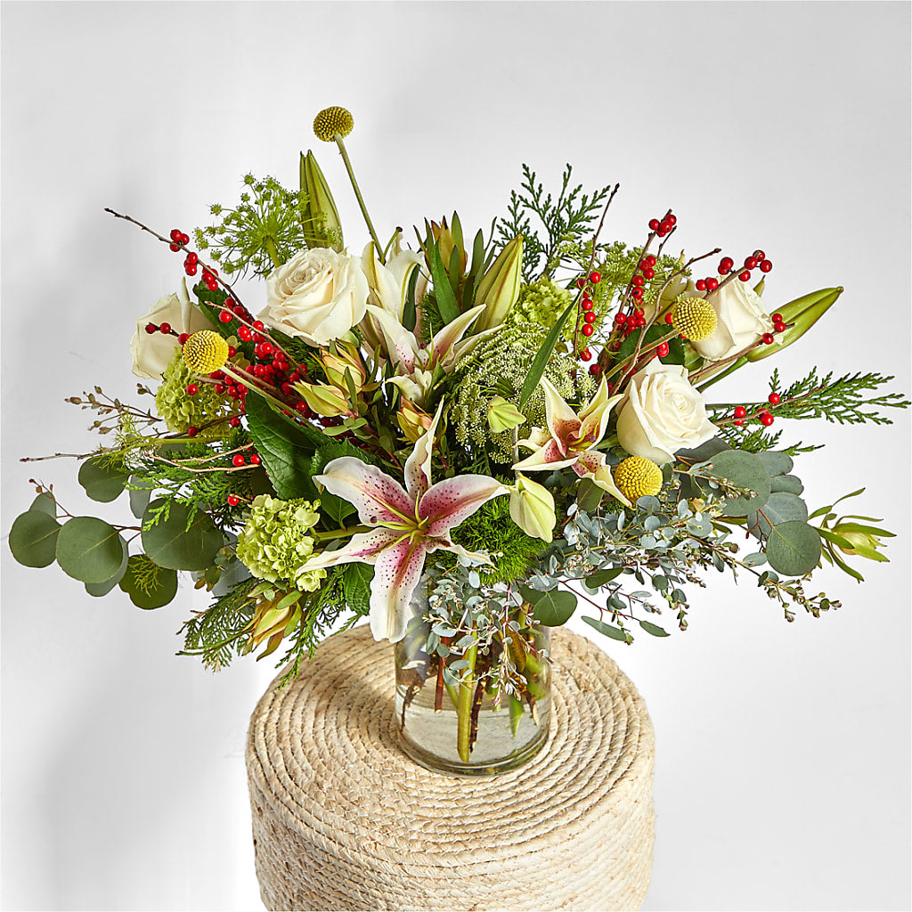 Berry & Bright Bouquet – AIMEE'S FLOWERS, San Diego CA
