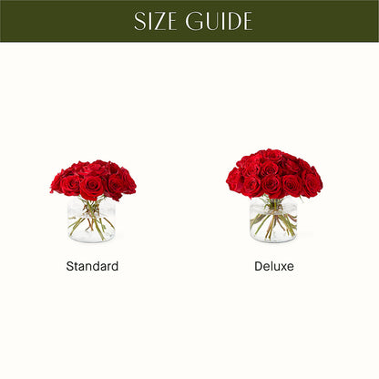 Cupid's Embrace Red Rose Bouquet – AIMEE'S FLOWERS, San Diego CA