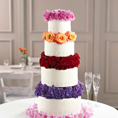 Infinite Love Cake Décor – AIMEE'S FLOWERS, San Diego CA