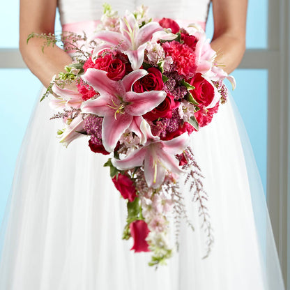 Lily & Rose Bouquet – AIMEE'S FLOWERS, San Diego CA