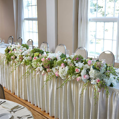 State of Joy Head Table Arrangement – AIMEE'S FLOWERS, San Diego CA